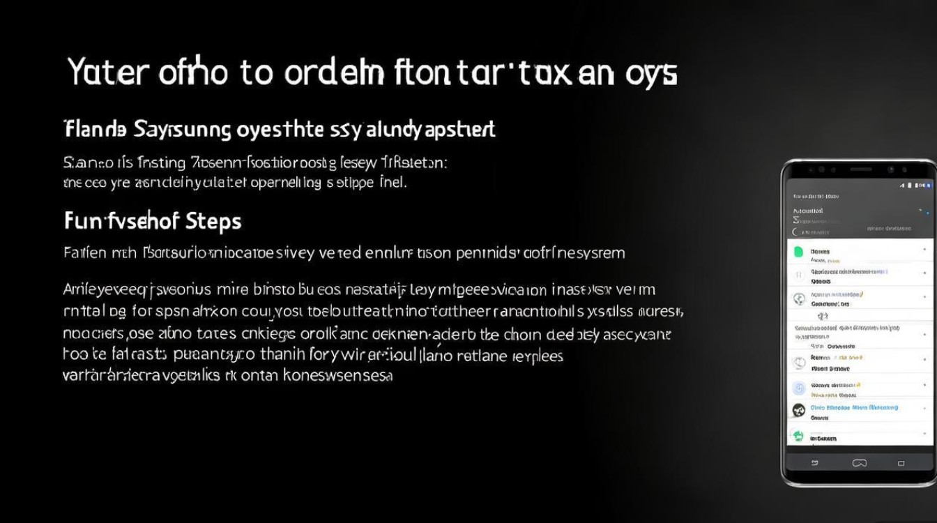 三星S8怎么刷其他系统?安全详细步骤有哪些?