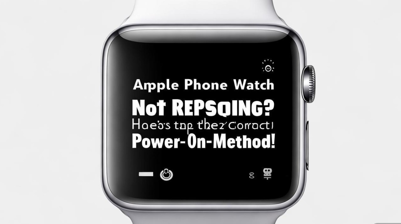 苹果电话手表没反应？正确开机方法是什么？