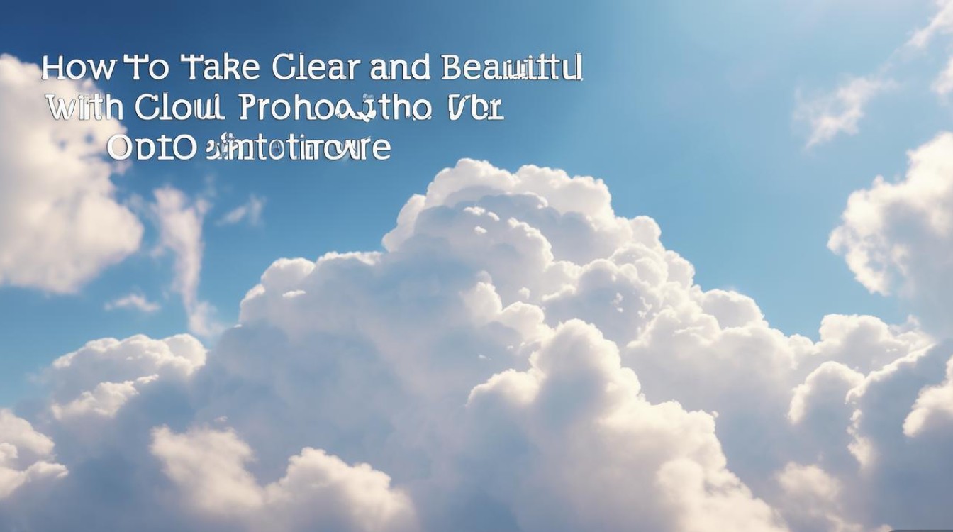 怎么拍白云oppo手机才能拍出清晰又好看的云朵照片?