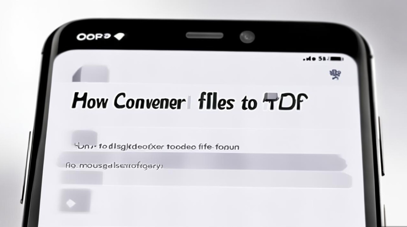oppo手机怎么把文件转成pdf?有内置工具或推荐软件吗?