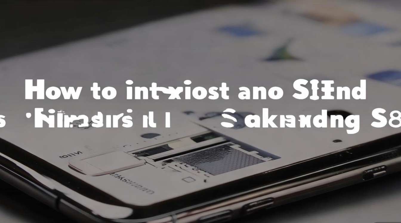 三星S8卡槽怎么放 nano-SIM卡和microSD卡?