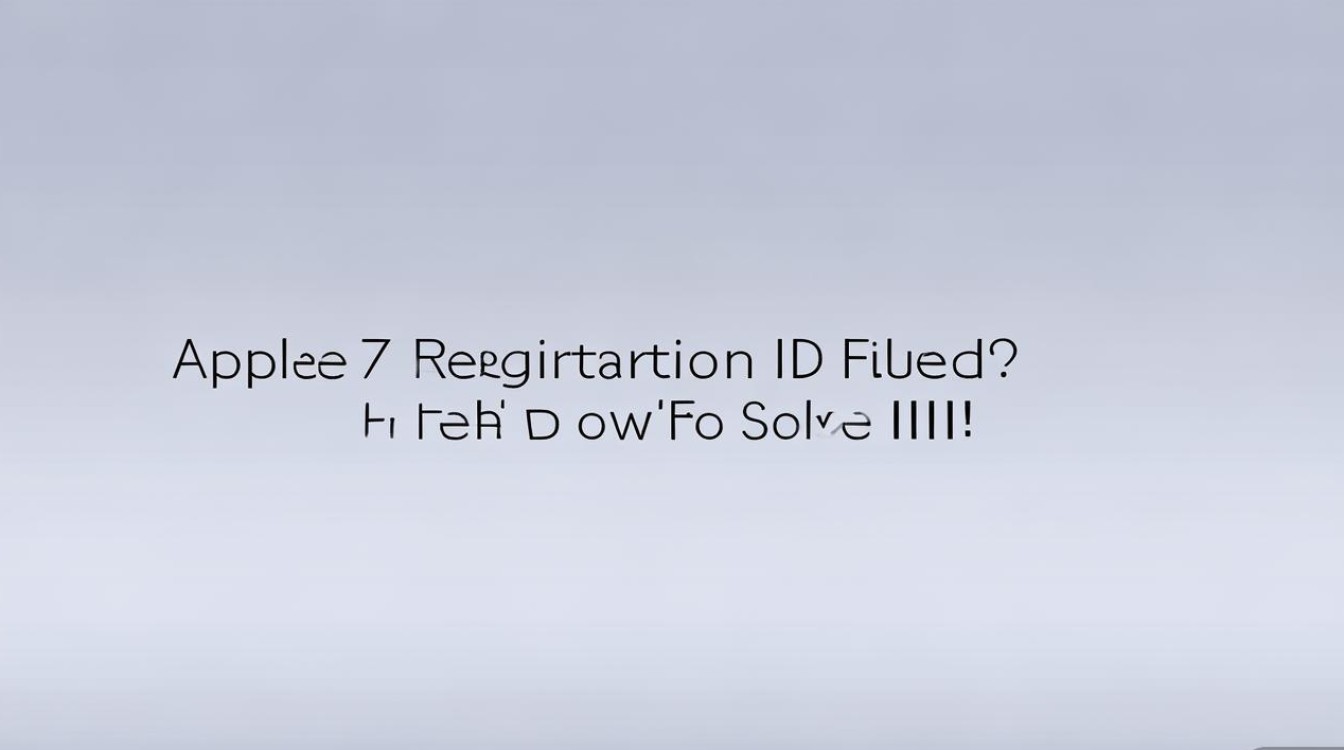 苹果7注册ID链接失败怎么办?解决方法是什么?