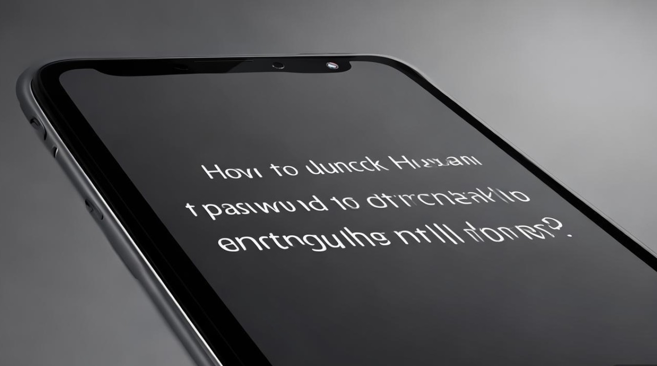 华为屏幕密码输错多次无法解锁怎么办?