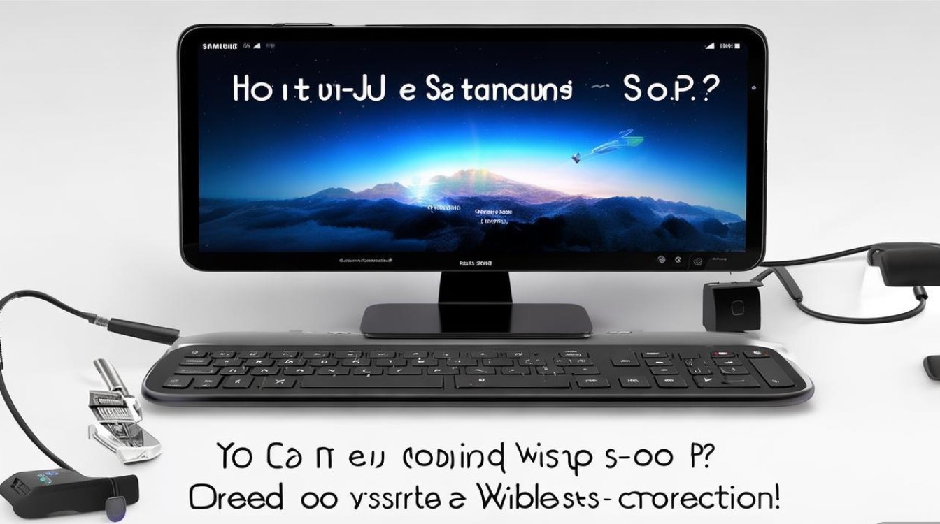 三星s8怎么当pc使用？需要配件吗？有线还是无线连接？