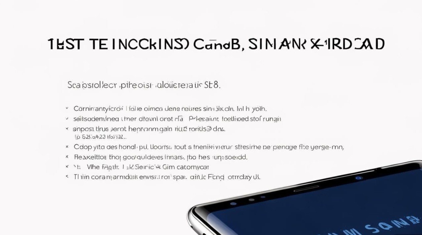 三星S8怎么装Sim卡?新手操作步骤详解