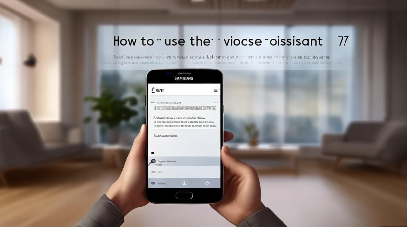 三星s7怎么用语音助手与手机对话？