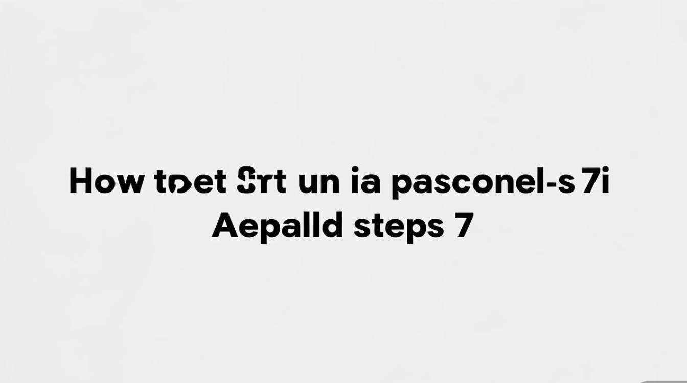 苹果7怎么设置打开密码?详细步骤是什么?