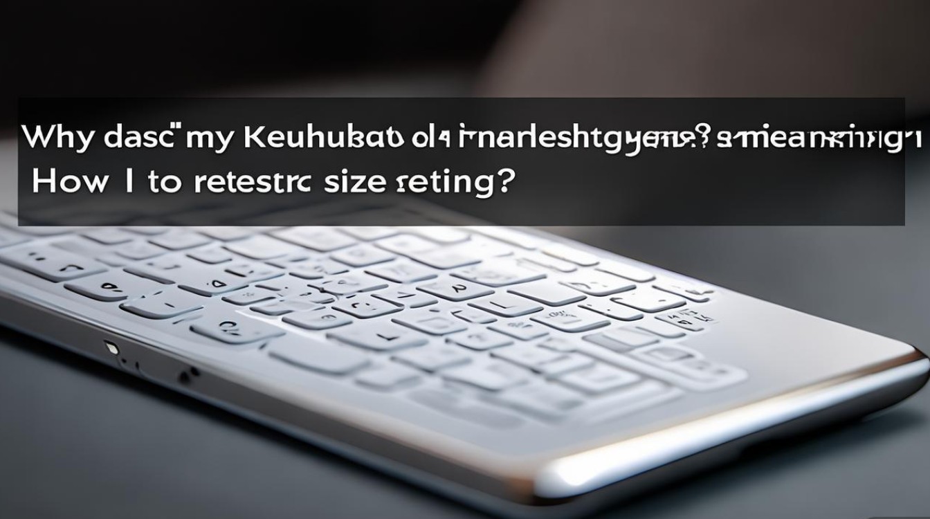 华为键盘突然变小是什么原因?怎么恢复大小设置?