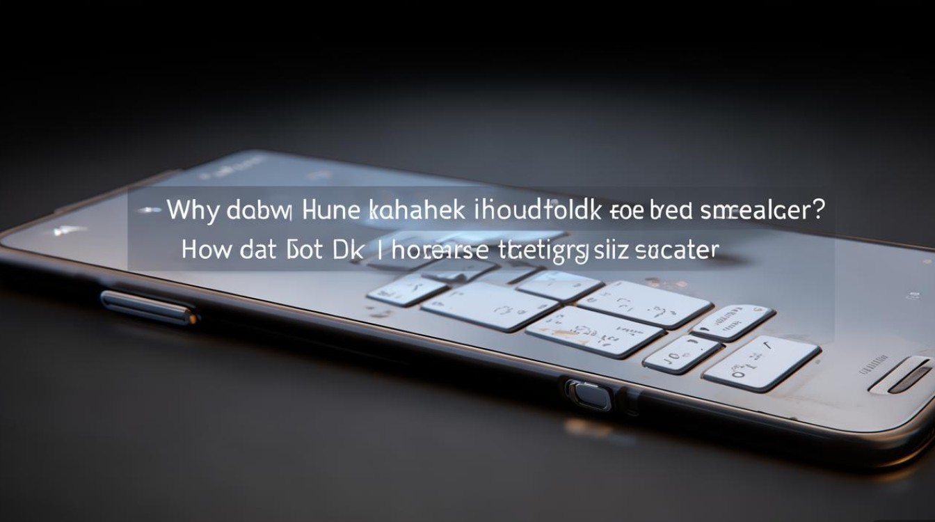 华为键盘突然变小是什么原因?怎么恢复大小设置?