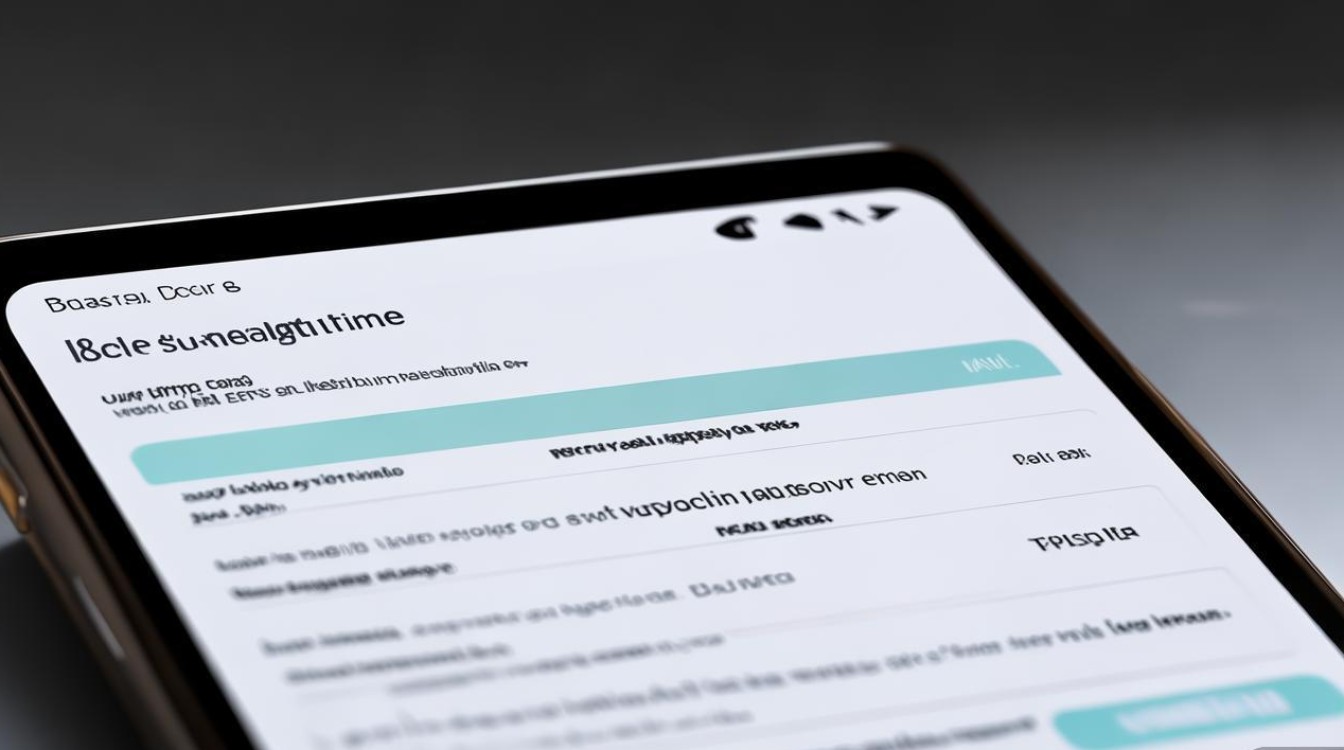 华为手机如何调整屏幕显示时间?