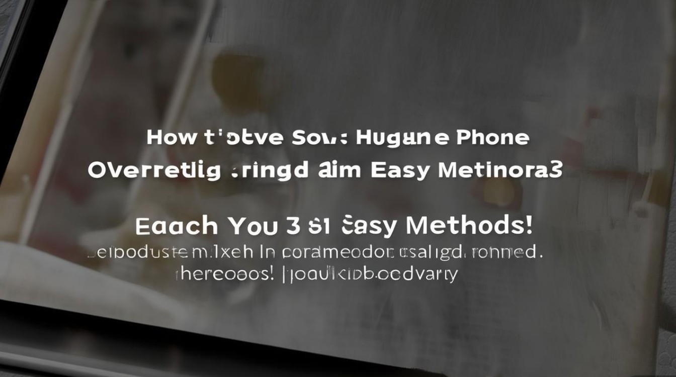 华为手机发热降频怎么办?教你3招轻松解决!