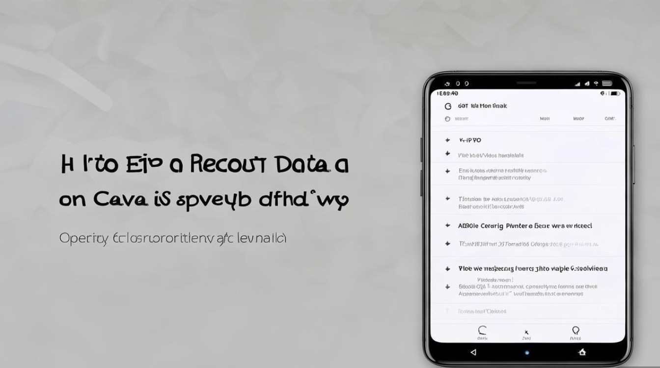 oppo手机怎么还原数据?还原后数据能找回吗?