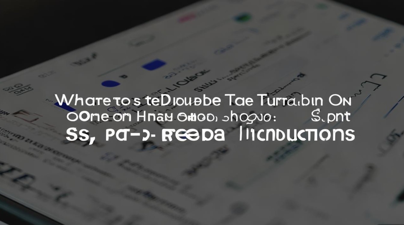 华为手机双击亮屏在哪设置？具体操作步骤是什么？