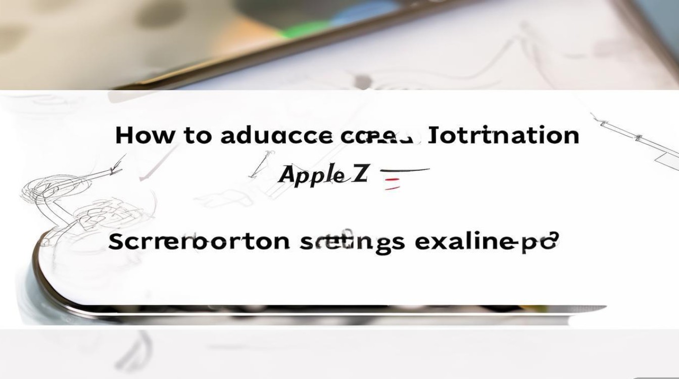 苹果7老是倒屏怎么调？屏幕方向设置方法详解