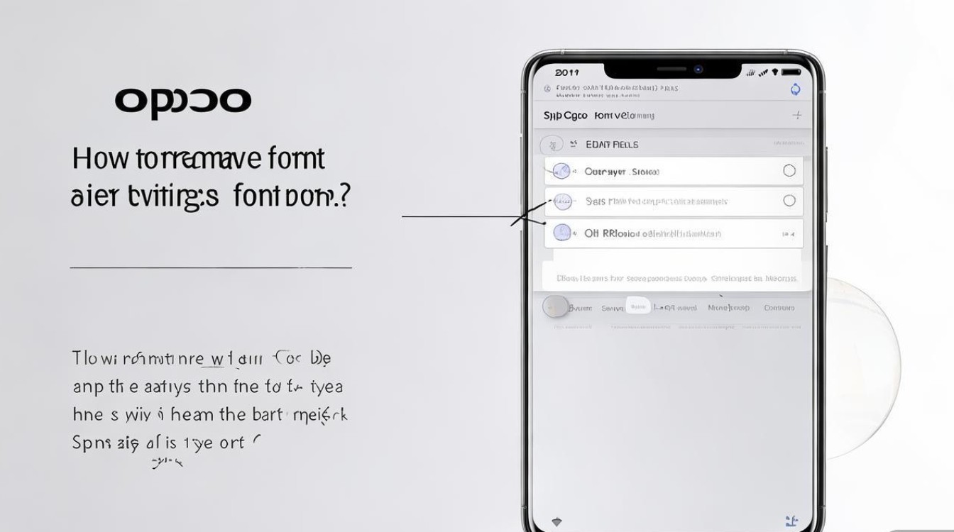 oppo手机怎么消除字体设置？系统字体怎么改回来？