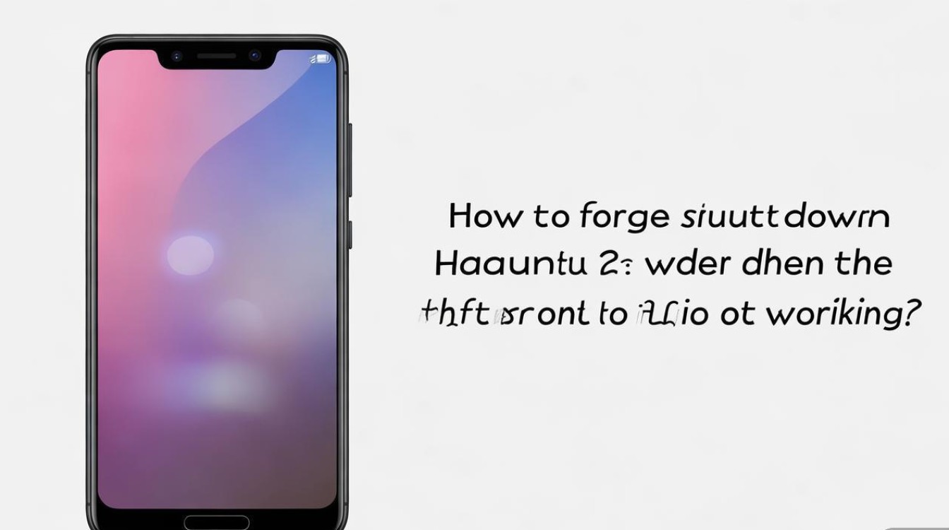 华为nova2左边按键失灵了怎么强制关机？