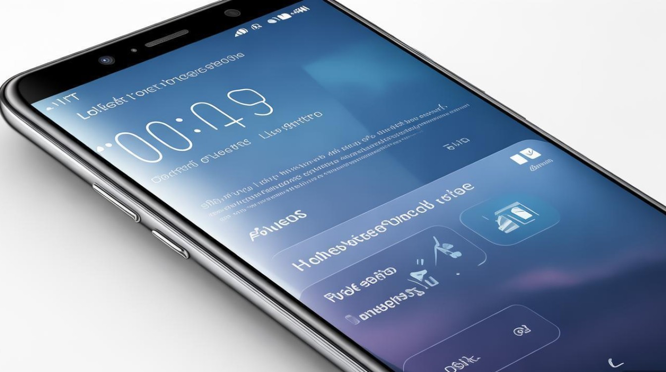 华为nova2锁屏时间位置怎么调？