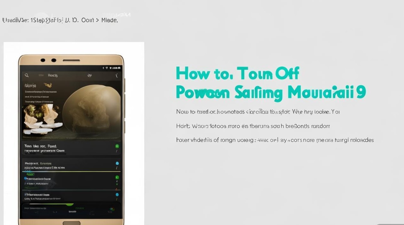 华为Mate9怎么关闭省电模式？详细步骤在这里