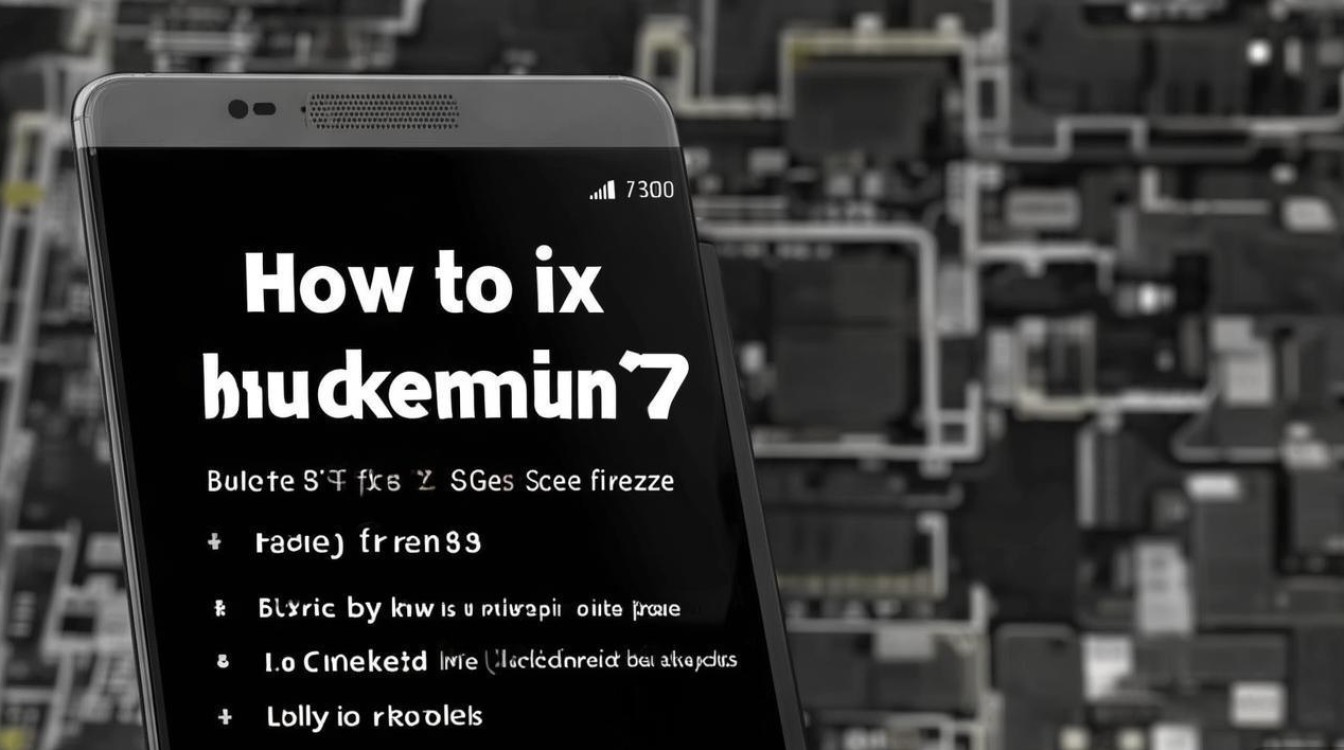华为Mate7老黑屏死机怎么办?解决方法有哪些?