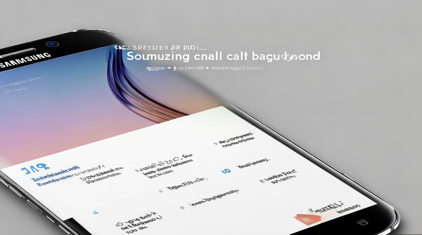 三星S6如何自定义更换通话背景图？
