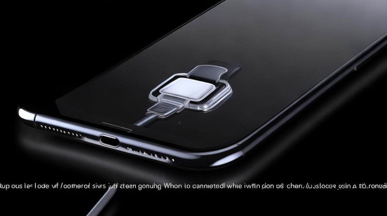 苹果7手机电池图标怎么显示充电器？