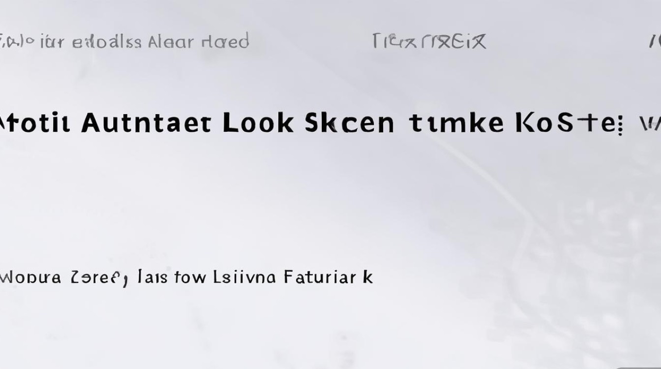 华为6x如何设置自动锁屏时间及功能？