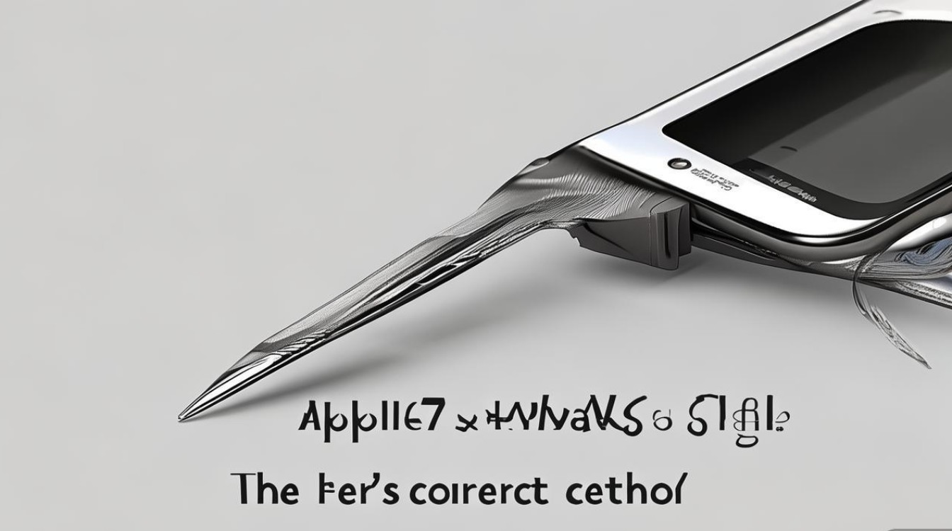 苹果7取卡针打不开？正确方法是什么？