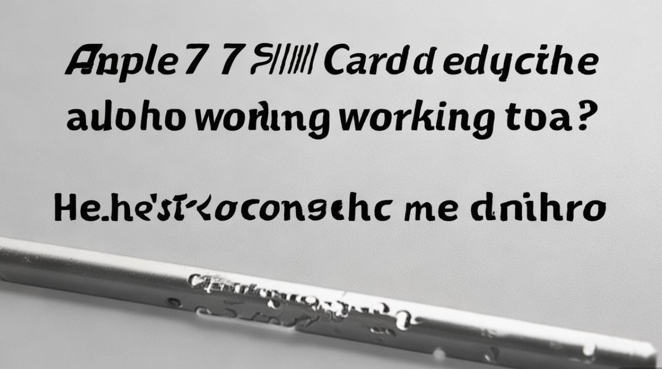 苹果7取卡针打不开？正确方法是什么？