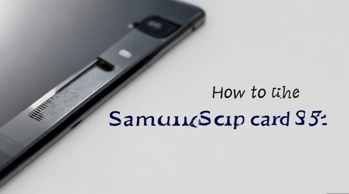 三星s7卡槽怎么用