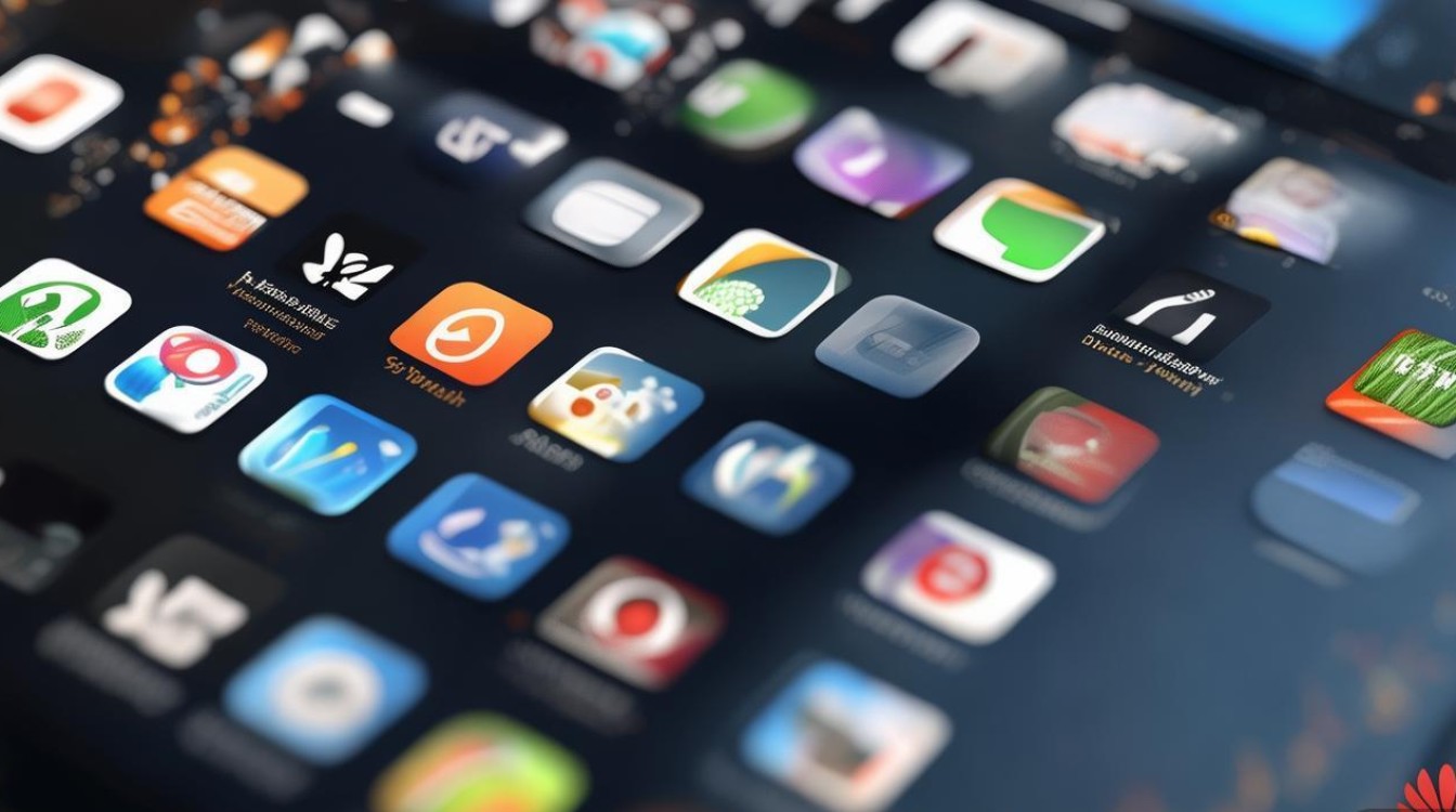 华为怎么排列图标