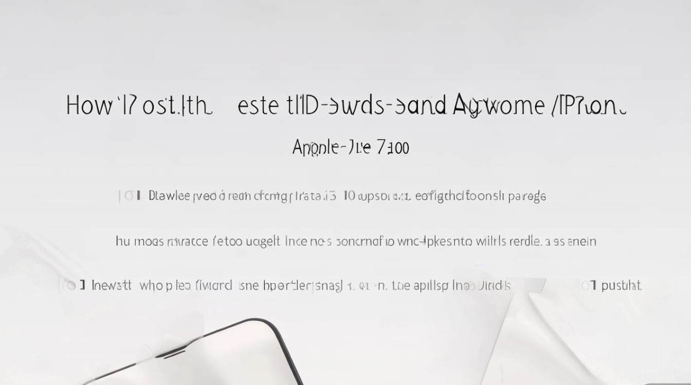 苹果7更换ID忘密码？操作步骤是什么？