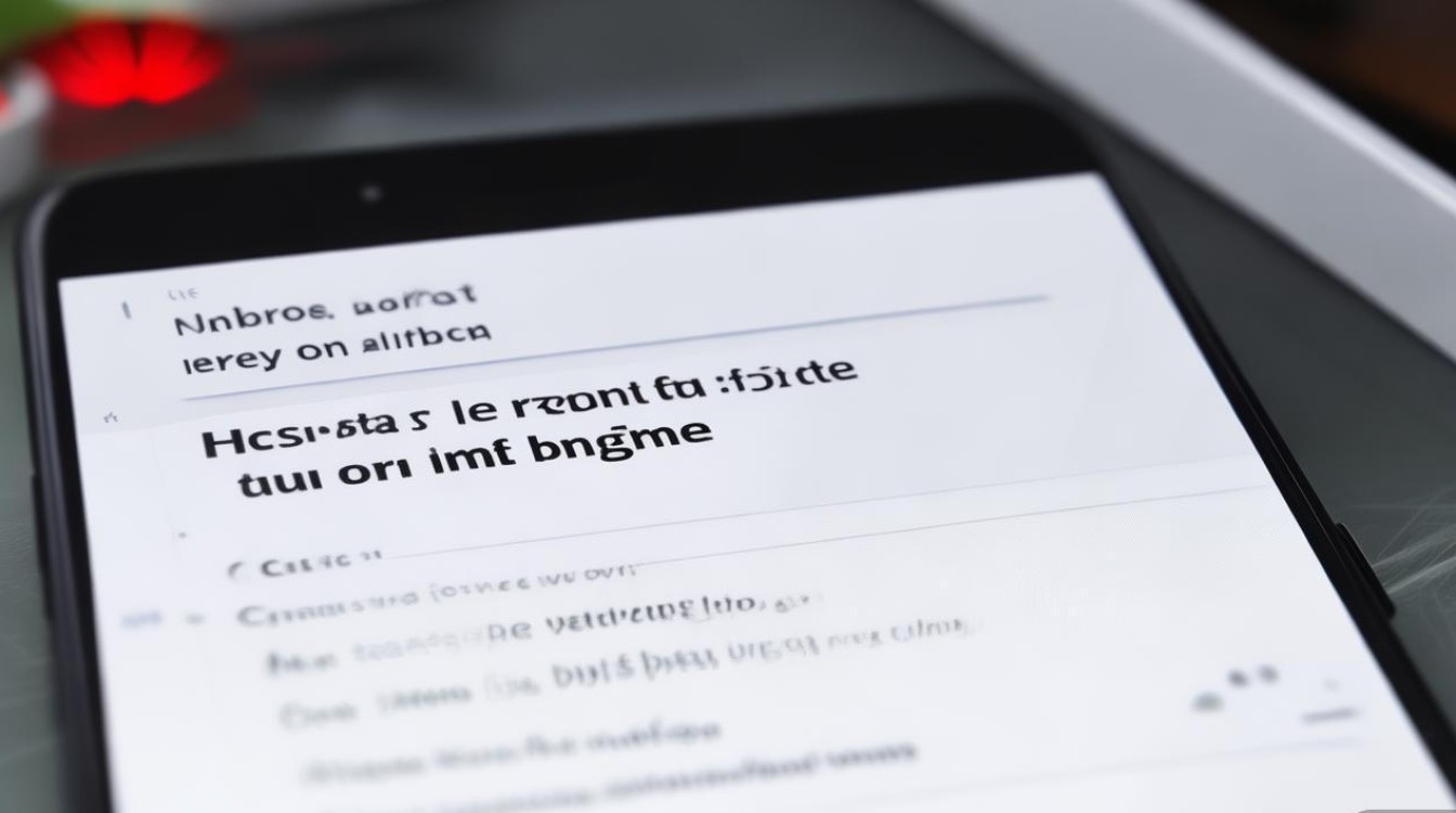 华为手机信息字体怎么调大？设置路径在哪里？