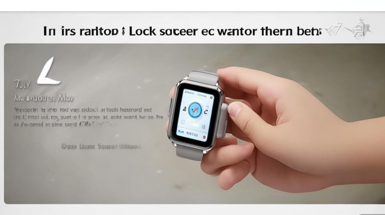 华为儿童手表4x怎么添加锁屏密码？设置步骤详解