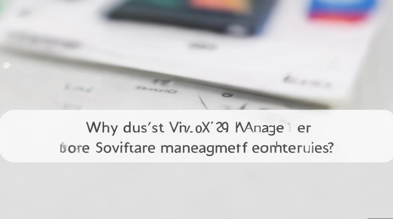 Vivo X9的i管家为何没有软件管理功能？