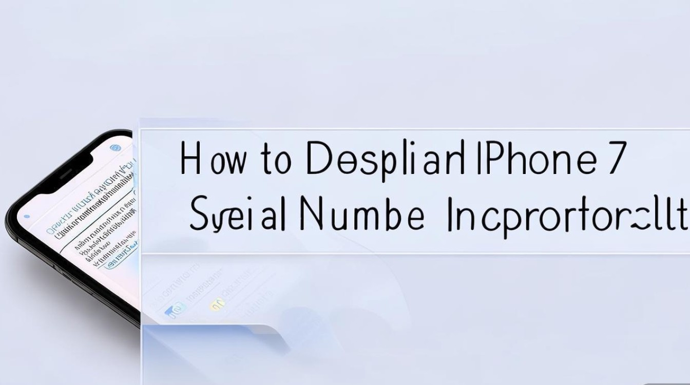 苹果7本机号码怎么显示错误