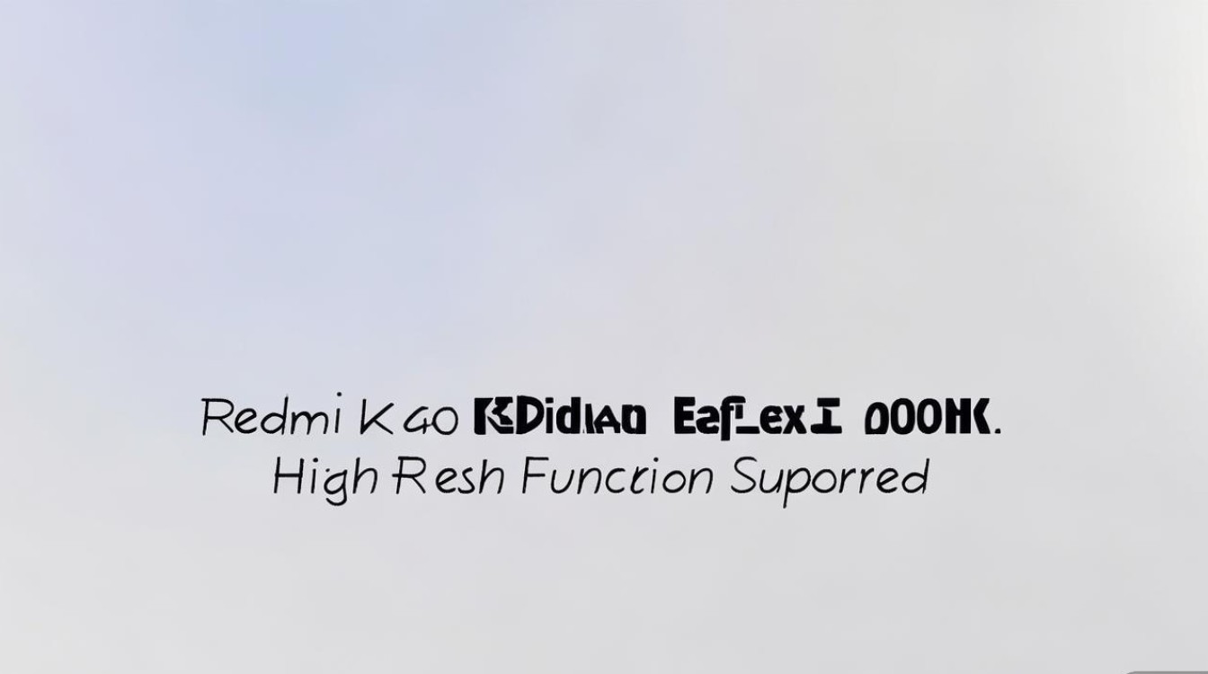 红米k40刷新率是多少？高刷功能支持吗？