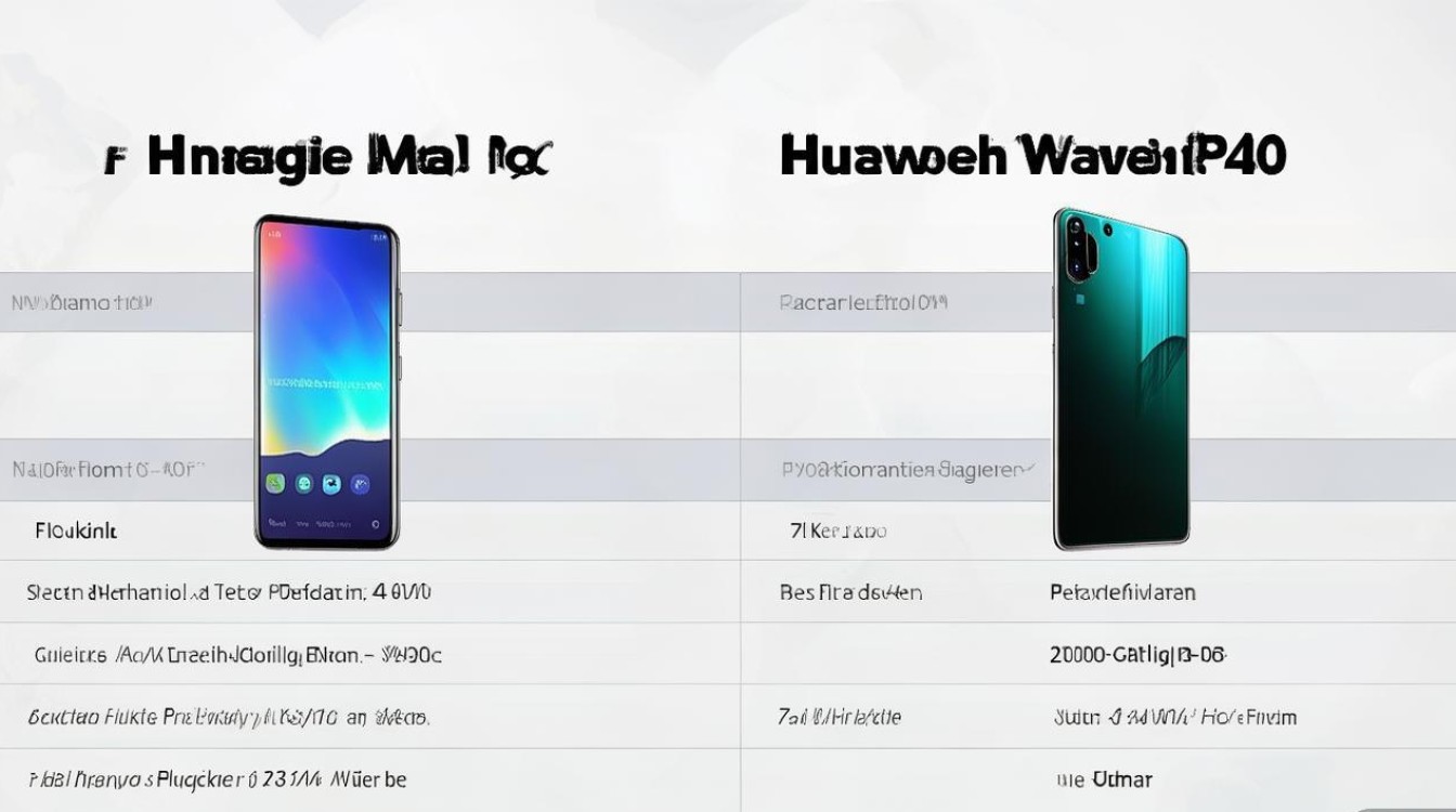 华为mate40e和华为P40哪个好-华为mate40e和P40参数配置对比分析及入手建议