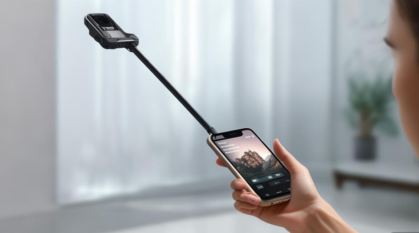 oppo r9s自拍杆怎么用？新手操作步骤详解。