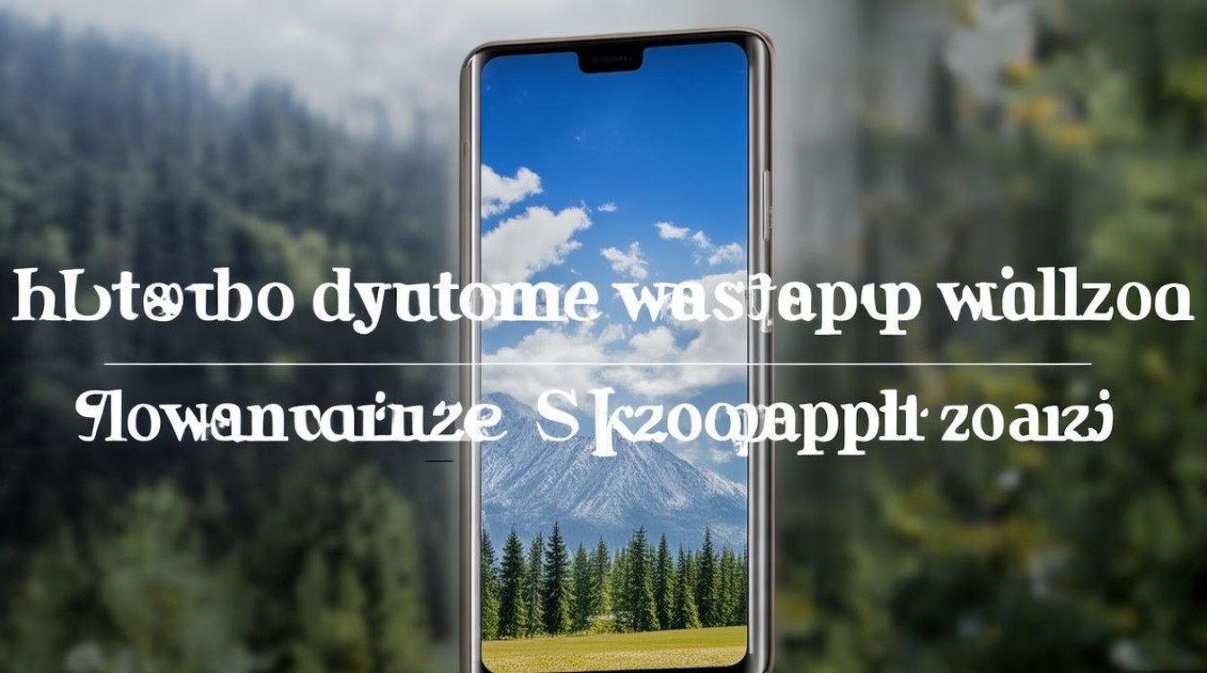 华为手机怎么自定义壁纸尺寸?