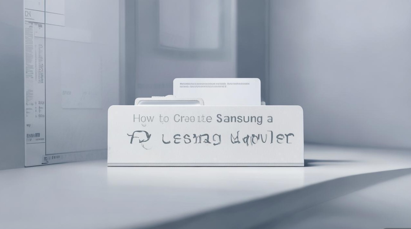 三星A8桌面空白文件夹怎么建？方法步骤详解