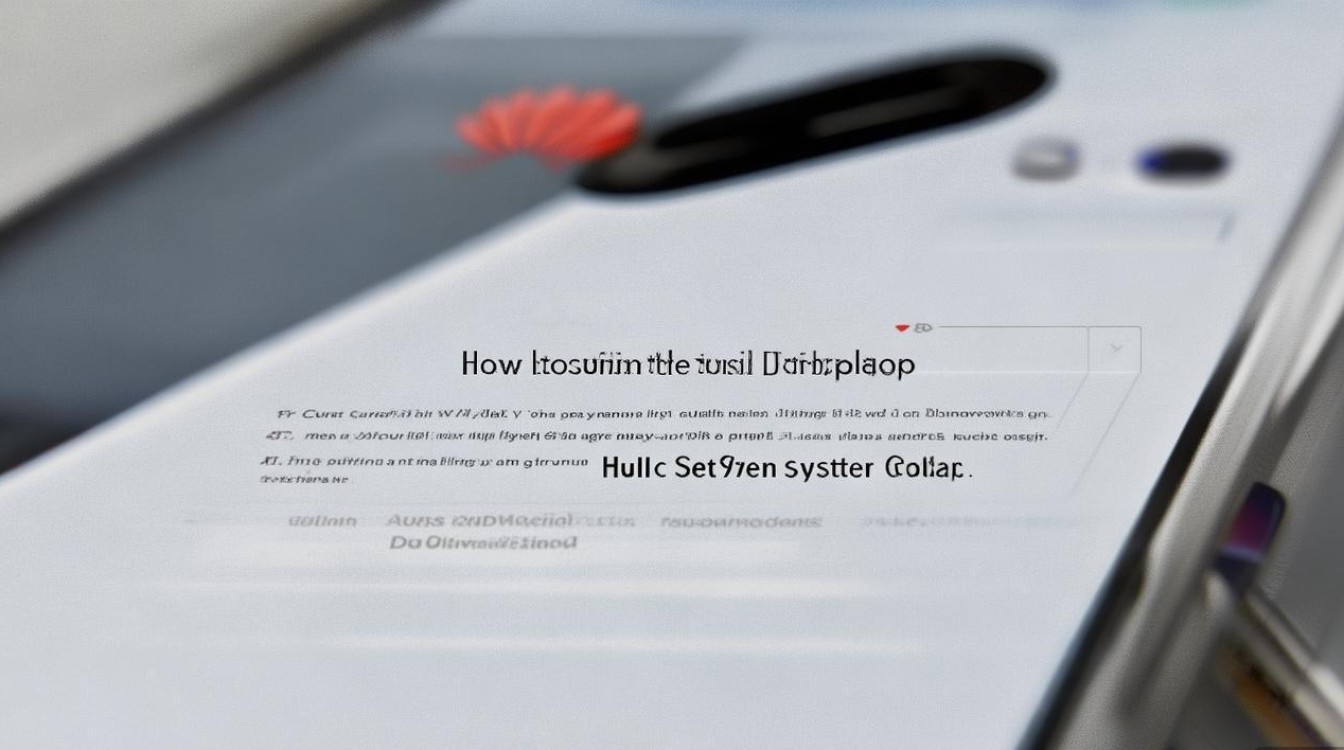 华为手机默认系统桌面怎么设置才能自定义?