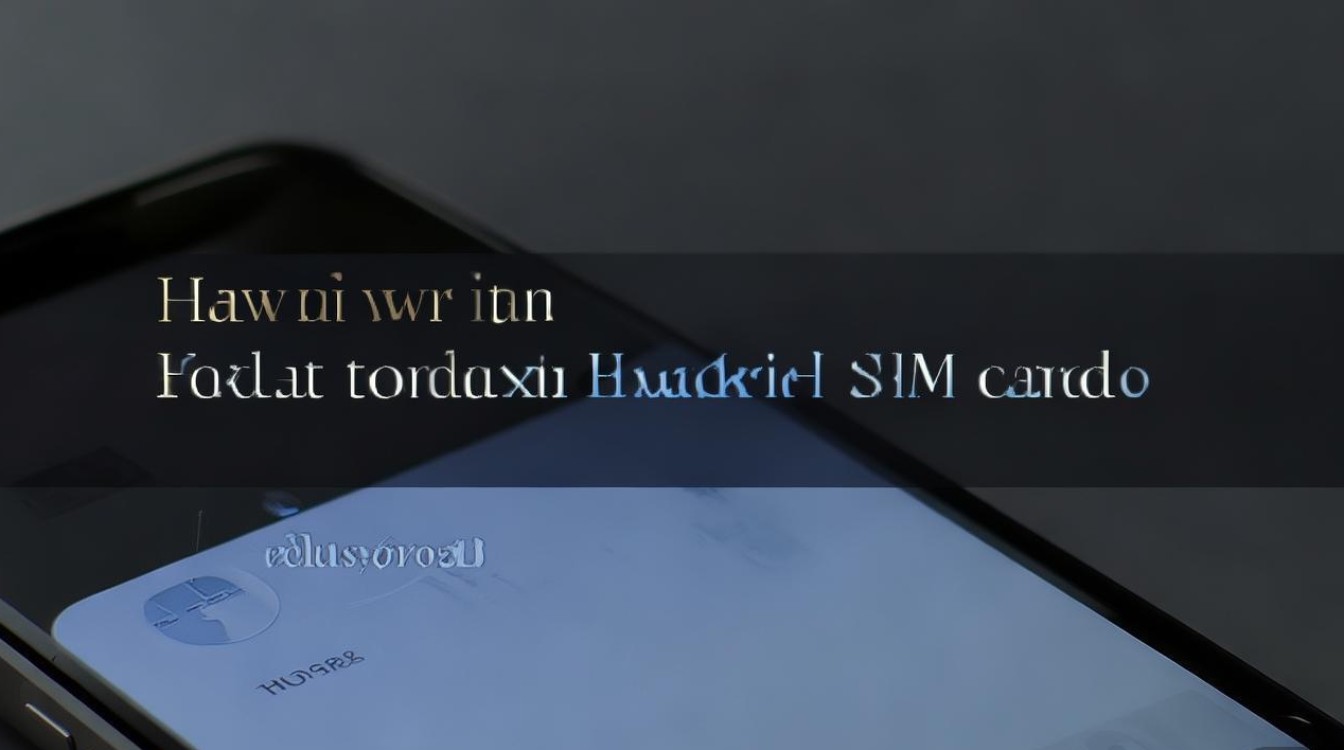 华为手机卡怎么锁