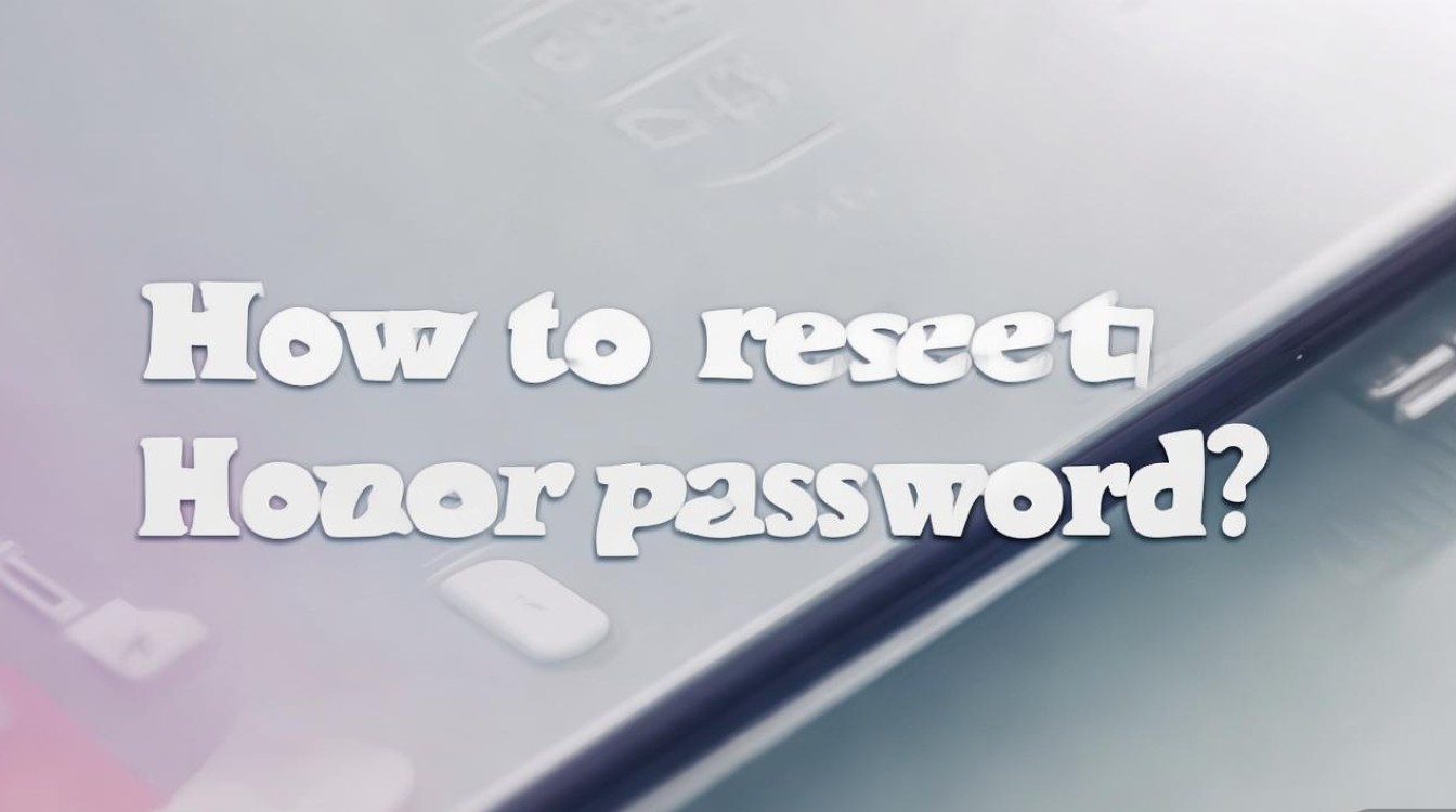 华为荣耀忘记密码怎么办