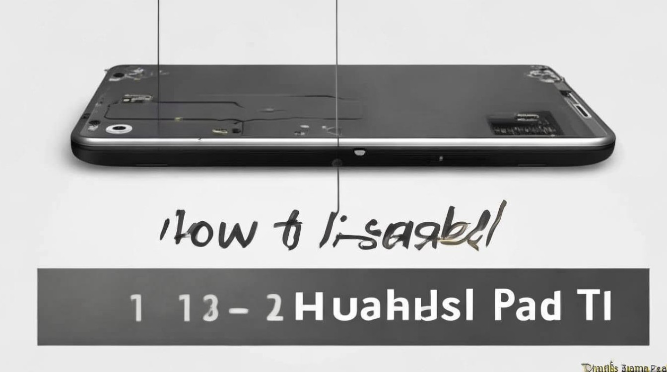 华为平板t1怎么拆