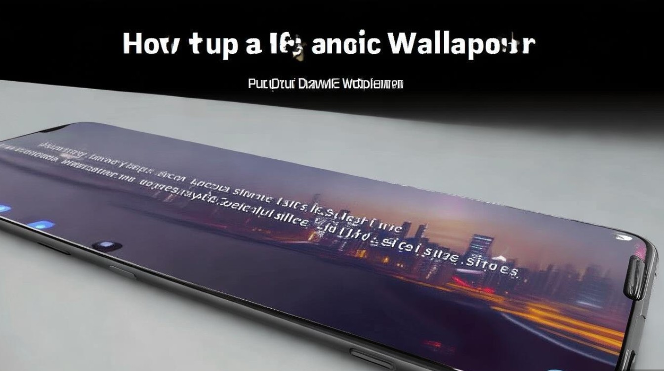 华为动图壁纸怎么设置