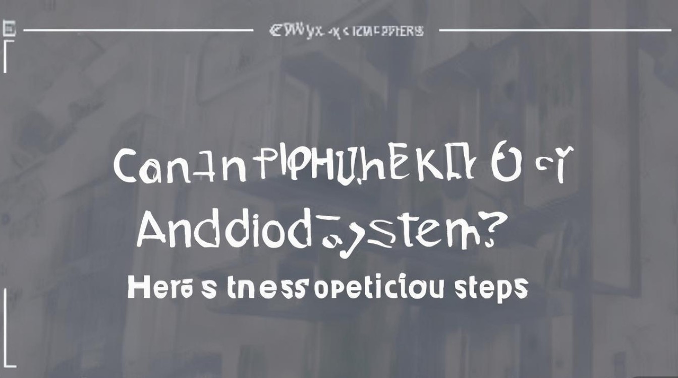 苹果6s能刷安卓系统吗？具体操作步骤是什么？
