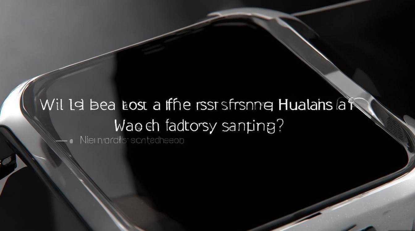 华为watch2恢复出厂设置后数据会丢失吗？