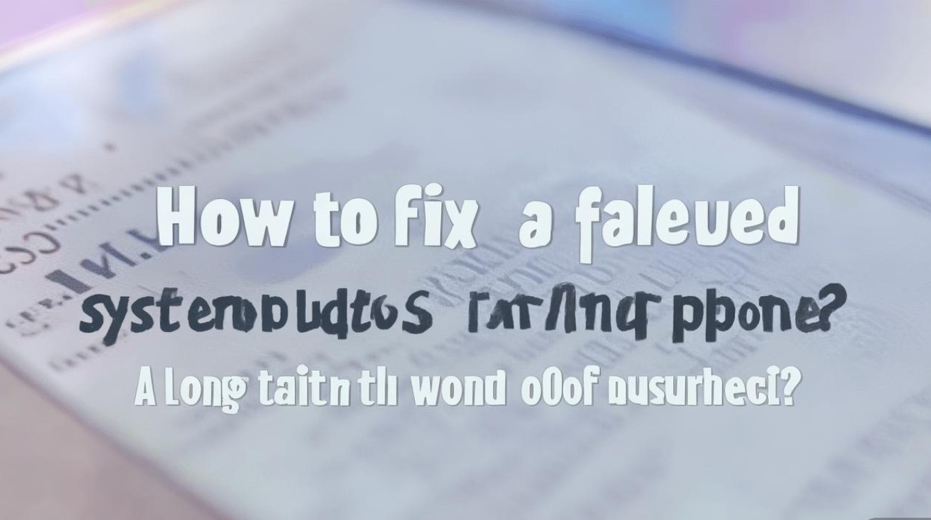 三星手机系统更新失败怎么办？30字疑问长尾标题来了