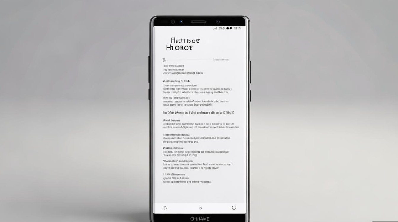 华为note8手机怎么截图