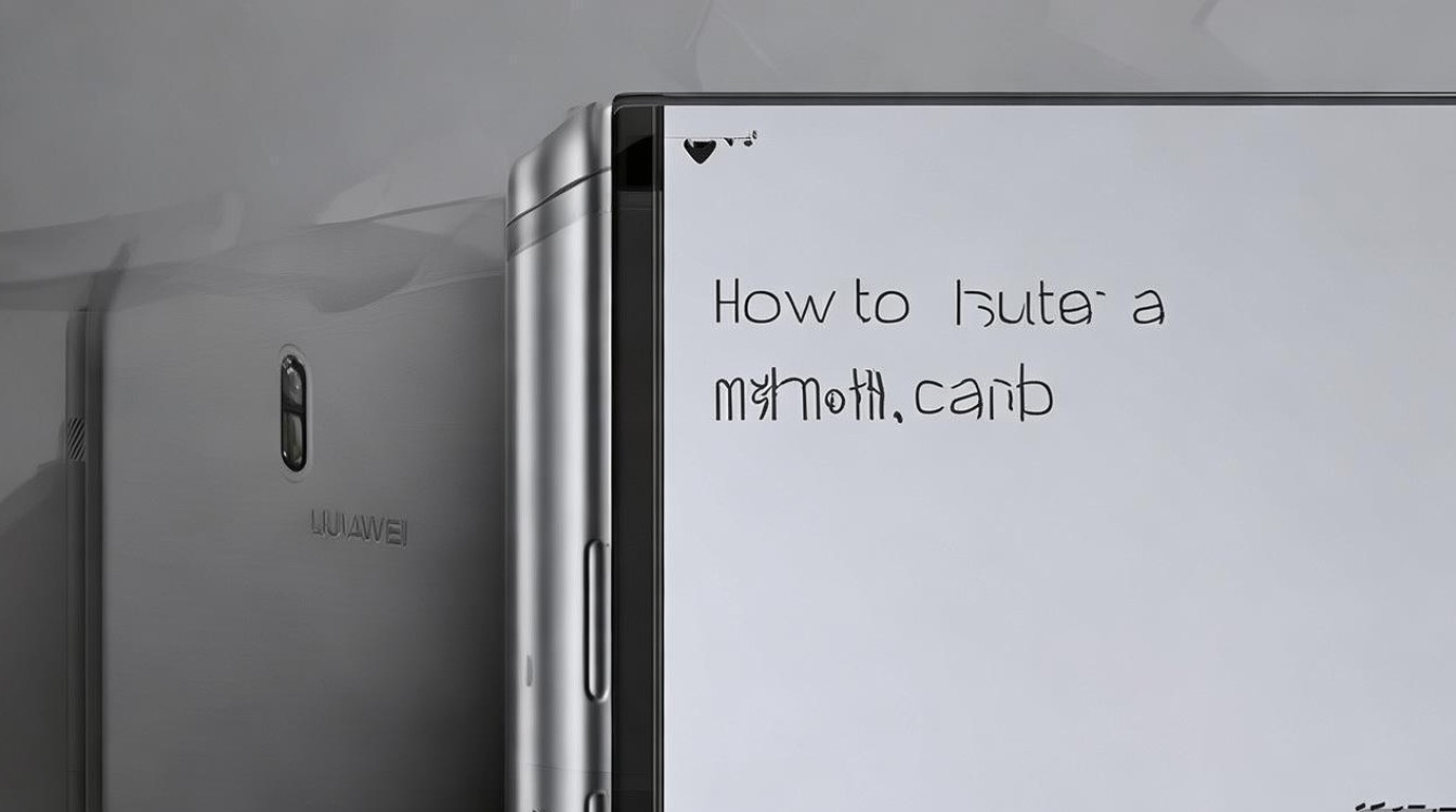 华为mete7怎么装内存卡